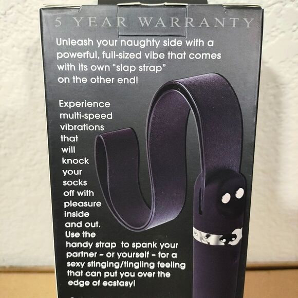 Adam & Eve Spank Me Vibe Black - Picture 6 of 7